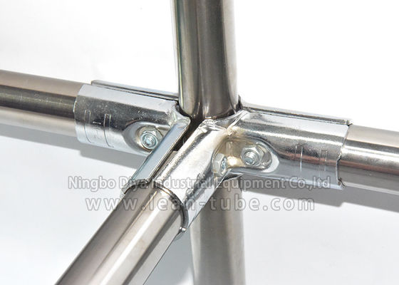 201 Stainless Steel Lean Tube Industrial Equipment Materials For ESD Workbench