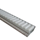 DY-60*25 Industrial Roller Track Flow Rail ABS Plastic Wheels Steel Conveyor Roller Placon For Warehouse Shelf