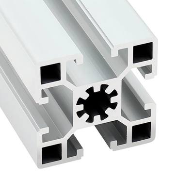 45*45 Factory Aluminium Extrusion Profil Frame T Slot Custom Extruded Anodized Industrial Aluminum Profiles