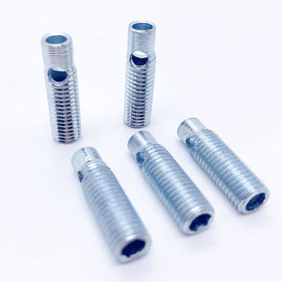 Professional Manufacturer Carbon Steel Self-tapping Automatic Connector for Aluminum Profile