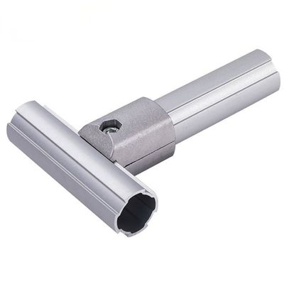 Industrial Accessories Workshop Lean Pipe Connector for 19mm Lean Tube Aluminum Tube Joint