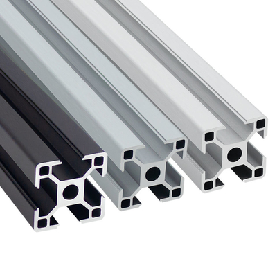 30*30 Fabrycznie dostosowany aluminiowy profil wytłaczany do ramy, T8-Slot, niestandardowe profile aluminiowe dla przemysłu