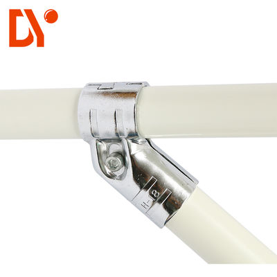 Factory Direct Sale Hj-9 Chrom Plated Lean Pipe Connector / Lean Tube Joint / Metal Clamp for 28mm Lean Pipe