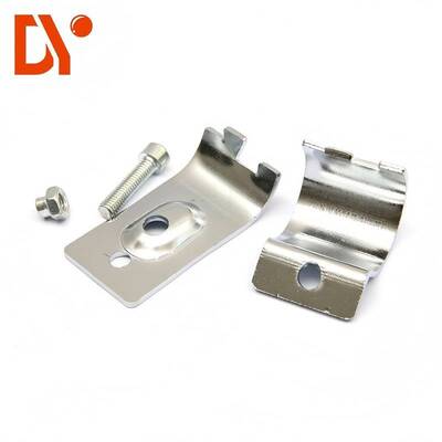 HJ-13 Clamp Joint for Modular Structure Coated Pipe Fitting Metal Connector for 28mm Lean Pipe Rack System